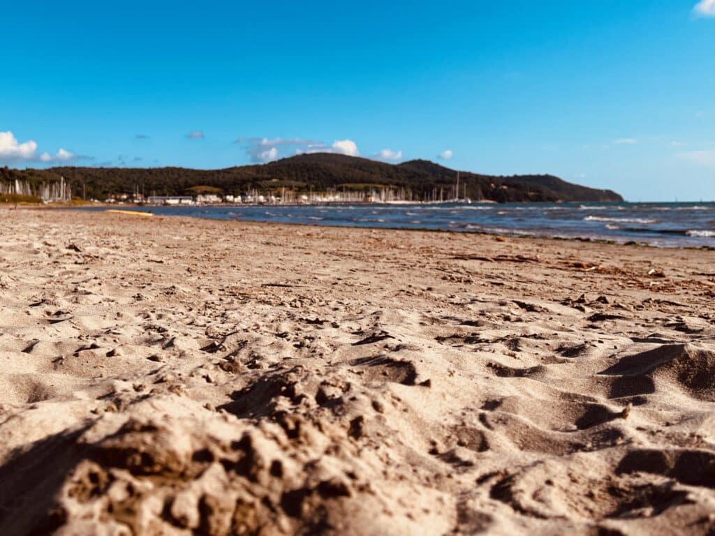 Excursion to Puntone Beach - view of Marina Puntone