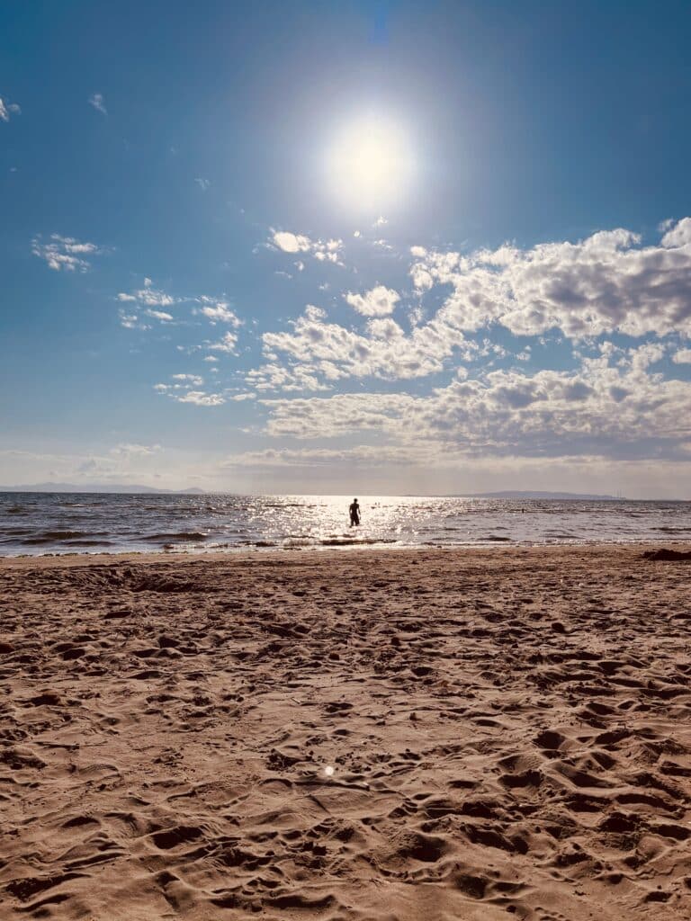 Excursion to Puntone Beach - shallow water invites you to swim