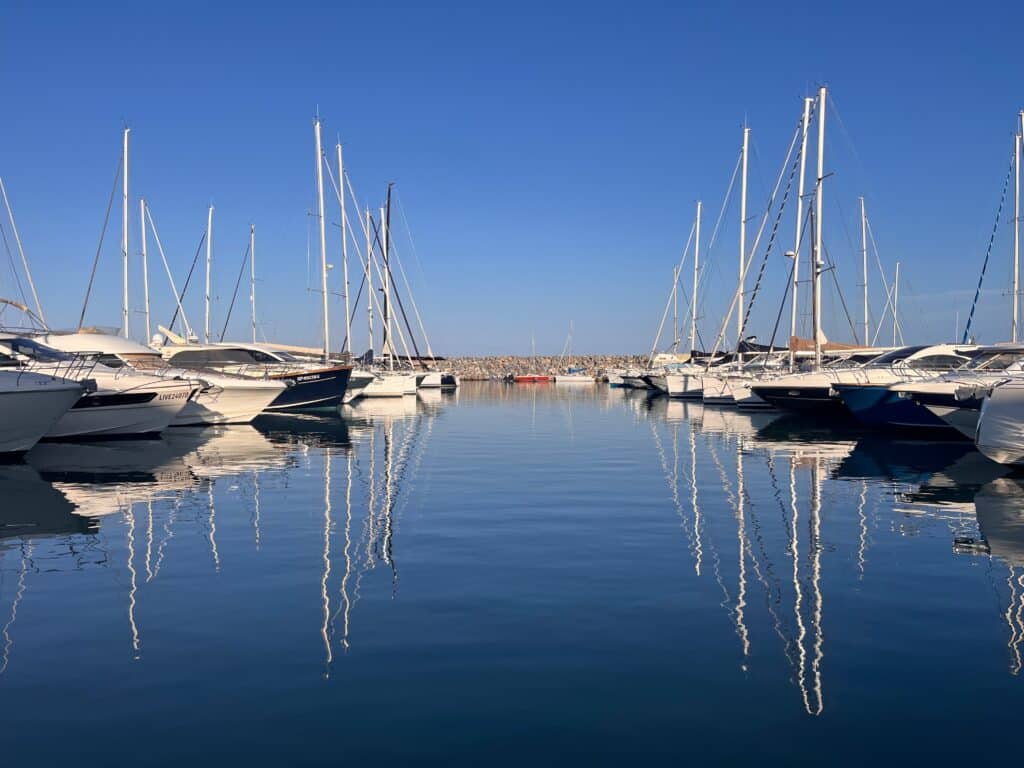 In the marina of San Vincenzo